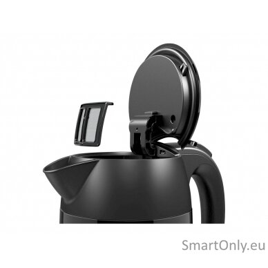 Bosch Kettle DesignLine TWK3P423 Electric 2400 W 1.7 L Stainless steel 360° rotational base Jet black polished 10