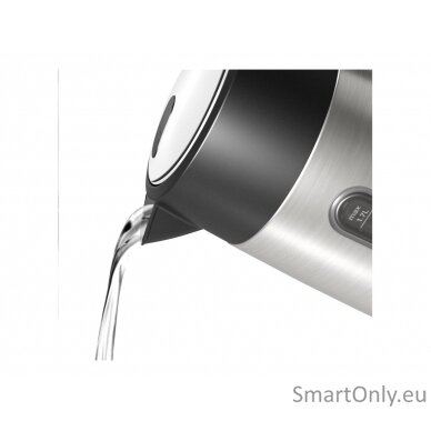 Bosch Kettle DesignLine TWK4P440 Electric 2400 W 1.7 L Stainless steel 360° rotational base Stainless steel/Black 10