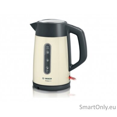 Bosch Kettle TWK4P437 Electric 2400 W 1.7 L Stainless steel Beige 5