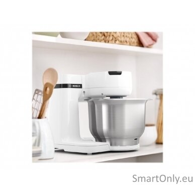 Bosch MUM Serie Kitchen Machine MUMS2EW00 700 W Number of speeds 4 Bowl capacity 3.8 L White 8