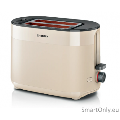 Bosch TAT2M127 MyMoment Compact toaster, 950 W, 2 slots, Beige