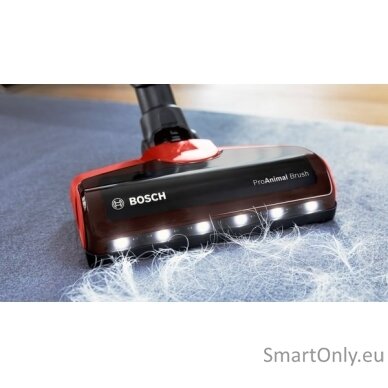 Bosch Unlimited 7 ProAnimal  Vacuum cleaner BBS711ANM  Handstick, 18 V, N/A W, Operating time (max) 40 min, Red, Made in Germany 3