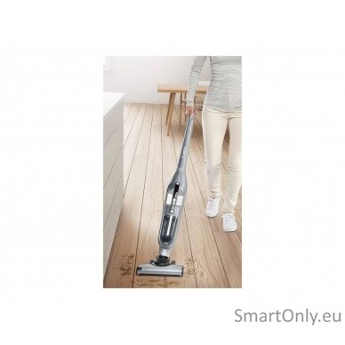 Bosch Vacuum Cleaner | BCH3P210 Series 4 | Cordless operating | Handstick | 21.6 V | Operating time (max) 50 min | Silver | Warranty 24 month(s) 7