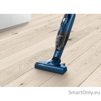 Bosch Vacuum Cleaner Readyy'y 16Vmax BBHF216 Cordless operating, Handstick and Handheld, 14.4 V, Operating time (max) 36 min, Blue, Warranty 24 month(s), Battery warranty 24 month(s) 3