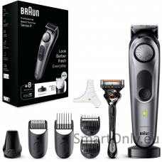 BRAUN BT7420 Beard Trimmer BlkSpGr Braun