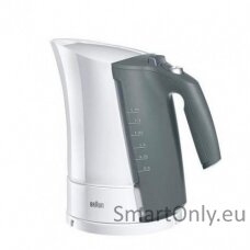 Braun Kettle WK500 MultiQuick 5 Standard 3000 W 1.7 L Plastic 360° rotational base White/Grey