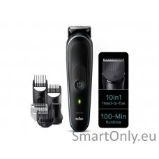 Braun | MGK5445 | All-in-one trimmer | Cordless | Number of length steps 13 | Black/Blue