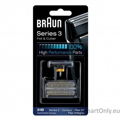 Braun 31B Foil and Cutter replacement pack Black