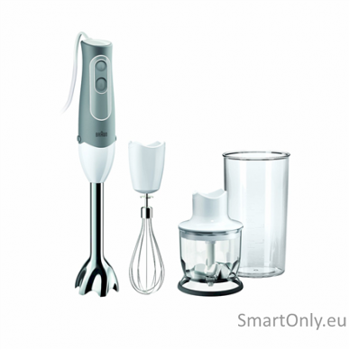 Braun Blender MQ525 Hand Blender 600 W Number of speeds 2 Chopper White