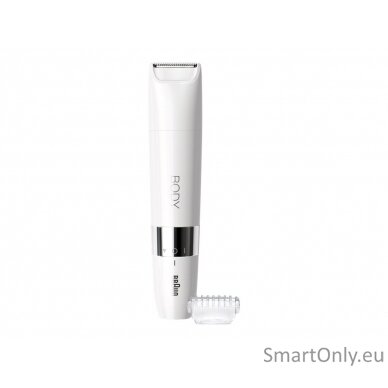 Braun Body Mini Trimmer BS1000 Number of power levels 1, Wet & Dry, White 5