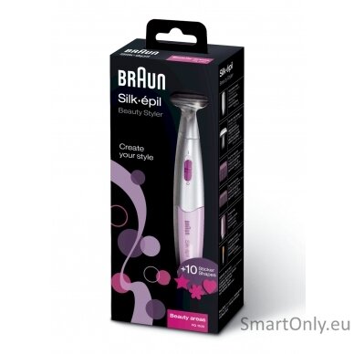 Braun FG 1100 SilkFinish Warranty 24 month(s), Alkaline, Pink 1