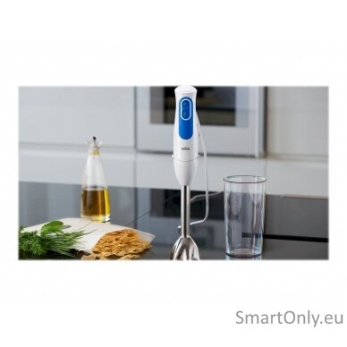 Braun Hand Blender MQ 3005 Immersion Hand Blender 700 W Number of speeds 2 White/Blue 7