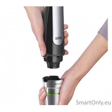 Braun Hand Blender MQ7000X MultiQuick Immersion Hand Blender 1000 W Number of speeds 2 Black/Stainless Steel 3