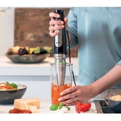 Braun Hand Blender MQ7000X MultiQuick Immersion Hand Blender 1000 W Number of speeds 2 Black/Stainless Steel 4