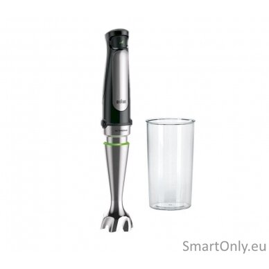 Braun Hand Blender MQ7000X MultiQuick Immersion Hand Blender 1000 W Number of speeds 2 Black/Stainless Steel