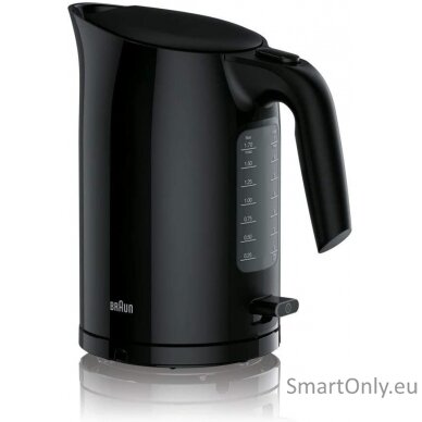 Braun Kettle WK3100BK PurEase Standard 2200 W 1.7 L Plastic 360° rotational base Black