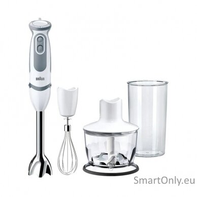 Braun MultiQuick 5 Vario Blender MQ 5235 Hand Blender 1000 W Number of speeds 21 Chopper White