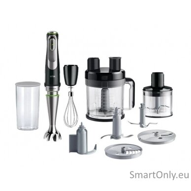 Braun MultiQuick 9 MQ9195XLI | Hand Blender | 1200 W | Number of speeds 3 | Black/Stainless Steel 1