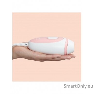 Braun | PL1000 Silk-expert Mini IPL | Epilator | Operating time (max)  min | Bulb lifetime (flashes) 300.000 | Number of power levels 3 | White/Pink 2