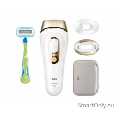 Braun PL5152 Silk-expert Pro 5 Epilator, Gold/White