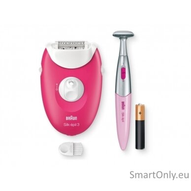 Braun SE3-202 Silk épil 3 Epilator , Pink/White 7