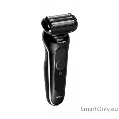 Braun Shaver 51-W1600s	 Operating time (max) 50 min Wet & Dry Black/White 1