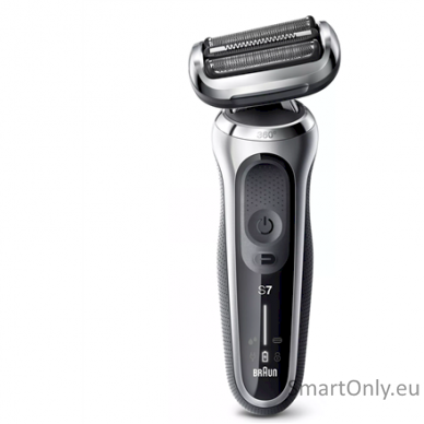 Braun Shaver 71-S1000s	 Operating time (max) 50 min Wet & Dry Silver/Black 1