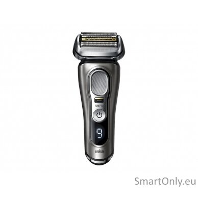 Braun Shaver 9465CC Operating time (max) 60 min, Wet & Dry, Graphite 5