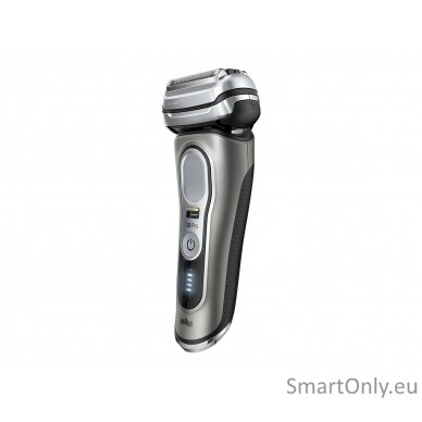 Braun Shaver 9465CC Operating time (max) 60 min, Wet & Dry, Graphite 4