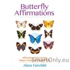 Butterfly Affirmations kortos Blue Angel