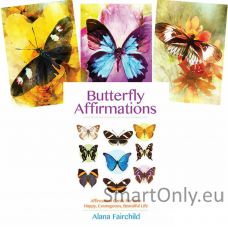 Butterfly Affirmations kortos Blue Angel