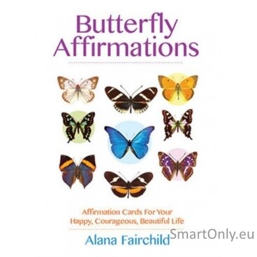 Butterfly Affirmations kortos Blue Angel 1