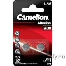 Camelion  AG8/LR1120/391/191 Alkalino baterija, moneta,  2 vnt.