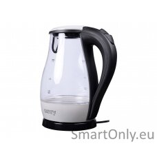 Camry CR 1251 Standard kettle 2000 W 1.7 L Glass 360° rotational base Glass/Black