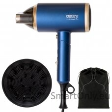 Camry CR 2268 Hair dryer, 1800W ION, Diffuser, Blue/Gold Camry