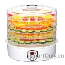 Camry Food Dehydrator CR 6659	 Power 240 W Number of trays 5 Temperature control Integrated timer White