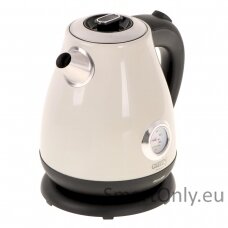 Camry Kettle with a thermometer CR 1344 Electric 2200 W 1.7 L Stainless steel 360° rotational base Cream