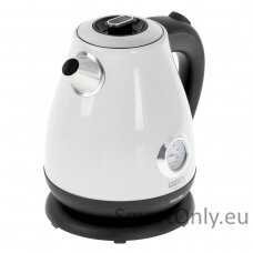 Camry Kettle with a thermometer CR 1344 Electric 2200 W 1.7 L Stainless steel 360° rotational base White