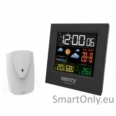 Camry Weather station CR 1166 Black, Date display