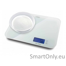 Caso Designer kitchen scales LX 20 03294 Maximum weight (capacity) 20 kg Graduation 5 g White