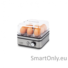 Caso Egg cooker E9  Stainless steel 400 W Functions 13 cooking levels