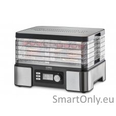 Caso Food Dehydrator DH 450 Power 370-450 W Number of trays 5 Temperature control Integrated timer Black/Stainless Steel