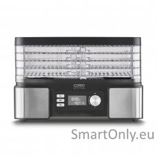 Caso Food Dehydrator DH 450 Power 370-450 W Number of trays 5 Temperature control Integrated timer Black/Stainless Steel