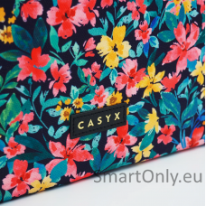 Casyx for MacBook 13”/14” - Canvas Flowers Dark