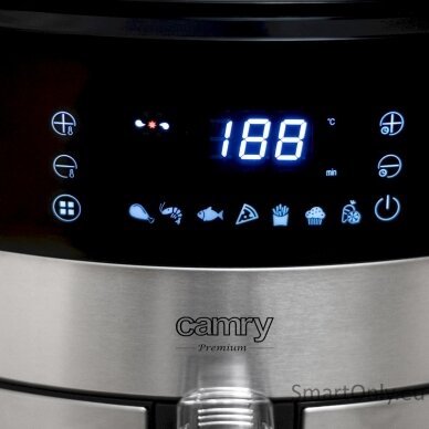 Camry Airfryer Oven CR 6311 Power 1700 W Stainless steel/Black 7