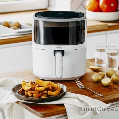 Camry Airfryer Oven | CR 6313 | Power 2000 W | Capacity 5 L | Convection | White 9