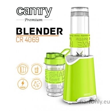 Camry Blander CR 4069 Personal 500 W Jar material Plastic Jar capacity 0.6 L Green 4