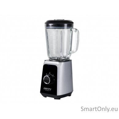 Camry Blender CR 4077 Tabletop 500 W Jar material Glass Jar capacity 1.5 L Ice crushing Black/Stainless steel 4