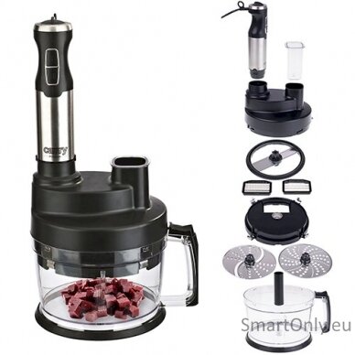 Camry Blender CR 4623 Hand Blender 1600 W Number of speeds Variable Turbo mode Chopper Ice crushing Black