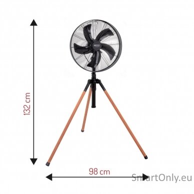 Camry Fan CR 7329 Tripod Loft fan, Number of speeds 3, 100 W, Oscillation, Diameter 40 cm, Black 11